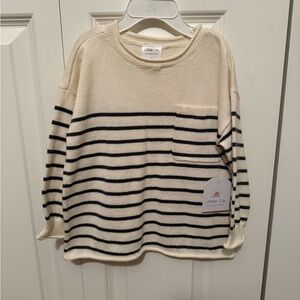 🆕 Little Co. Striped Sweater